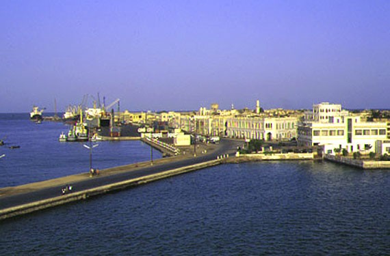 porto eritreo di Massaua (Africa)